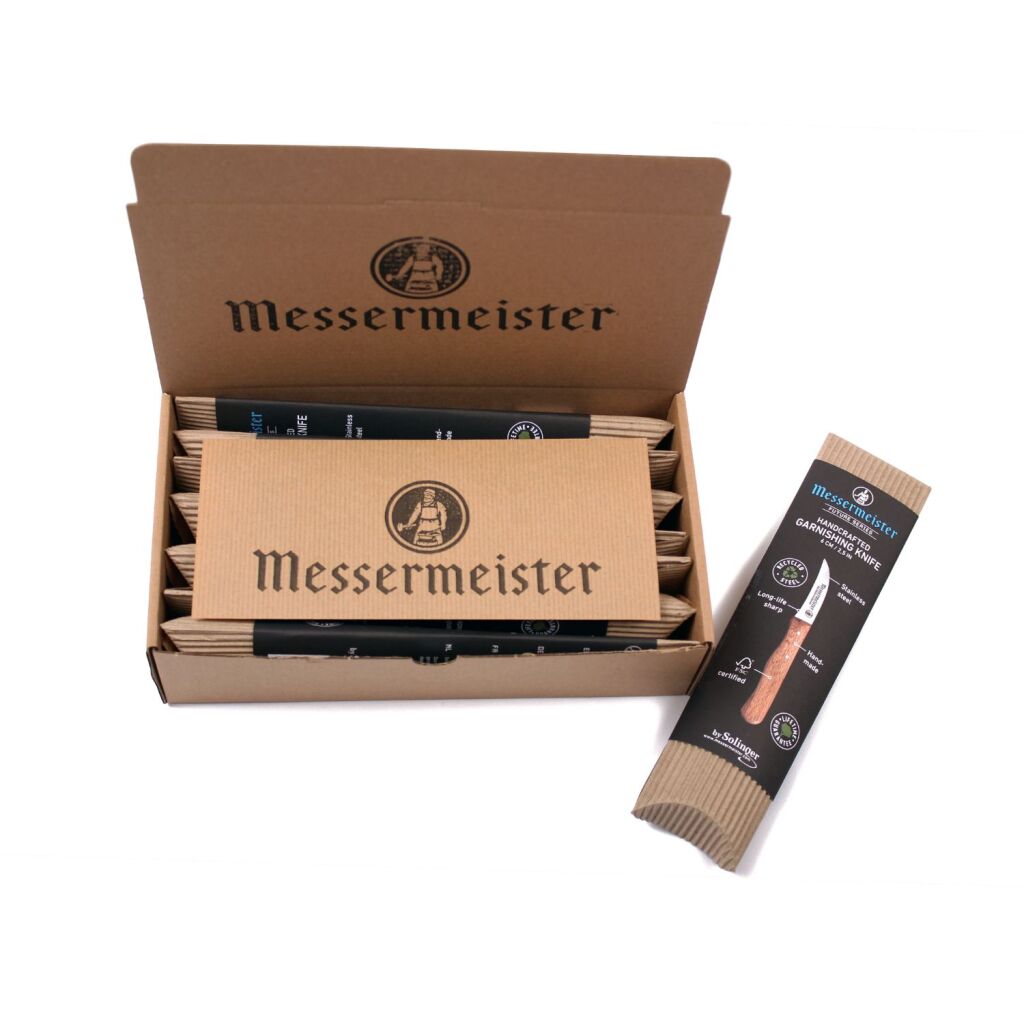 Solinger Solinger Mestermeister Schilmesje Wood en acier inoxydable