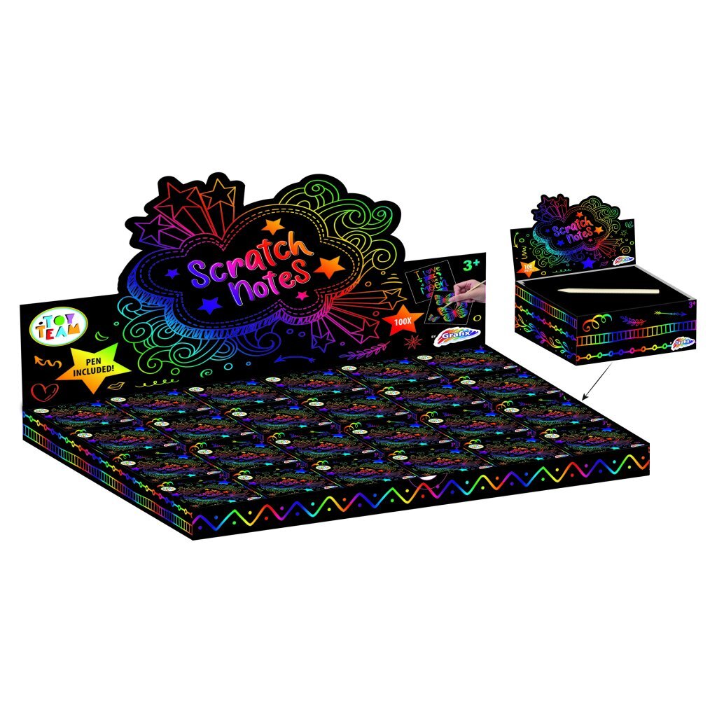 Grafix Magic Scratch Paws, 100 feuilles