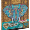 Toile Elephant de peinture en diamant, 30x30cm