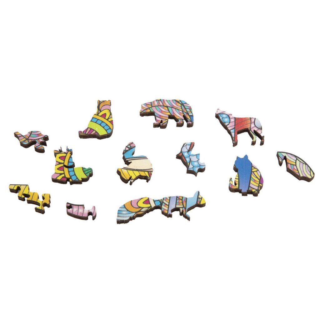 Creative Craft Group Wooden Jeg Puzzle Unicorn, 137e.