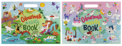 Cahier de coloriage et d'activités Moxy + autocollants