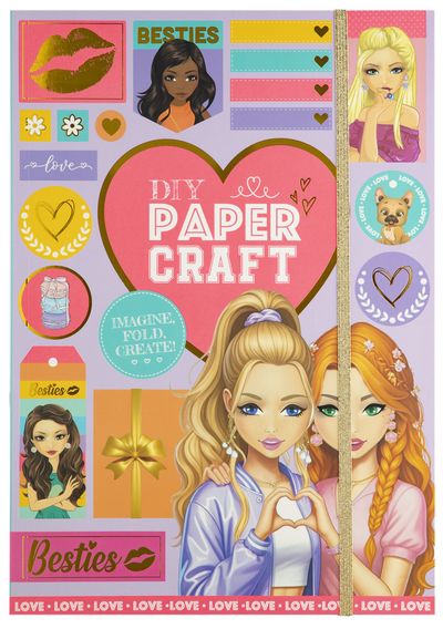 Livre de bricolage Besties avec autocollants a4 32p