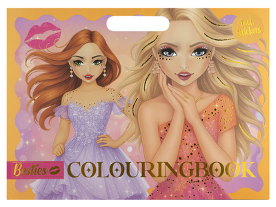 Besties livre de coloriage gala néon 26x35,5cm