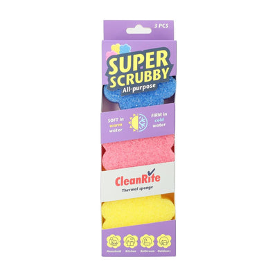 Cleanrite Cleanrite Scrub Scarge 3 pièces