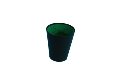 Coupe de poker Longfield 9 cm cuir artificiel noir