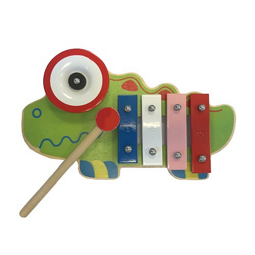 Simplement pour les enfants simplement pour le caméléon en bois xylophone