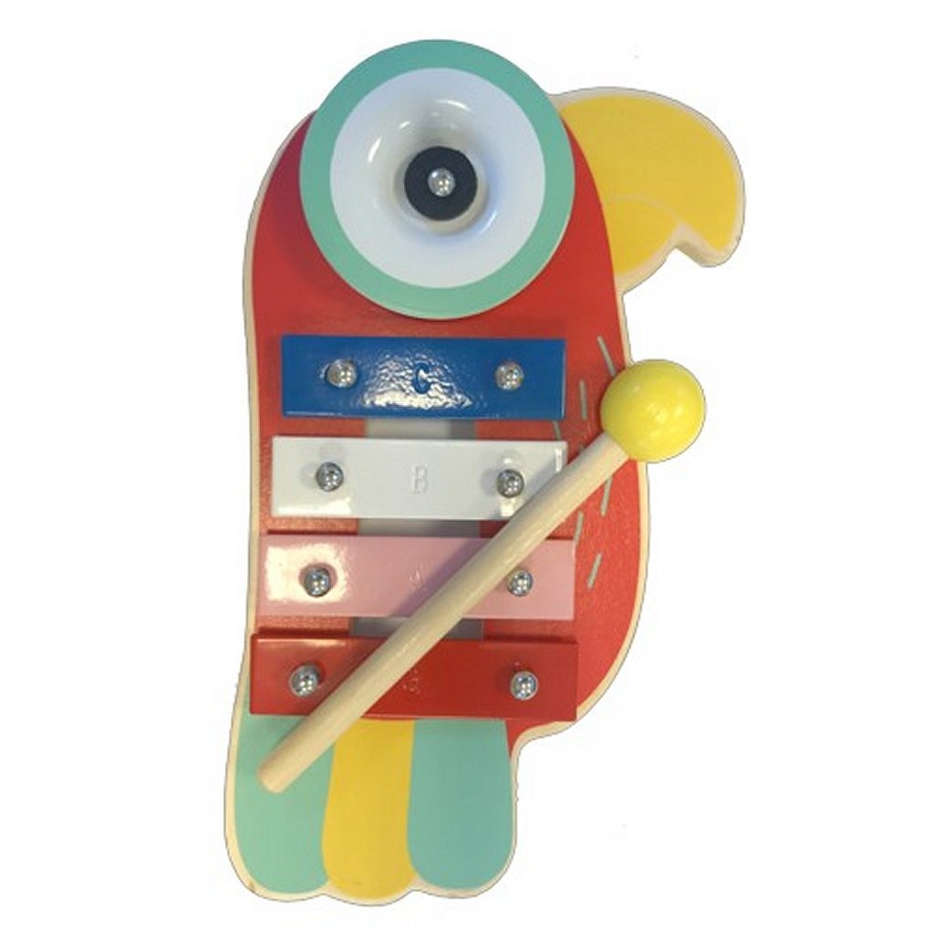 Simplement pour les enfants simplement pour le perroquet en bois xylophone