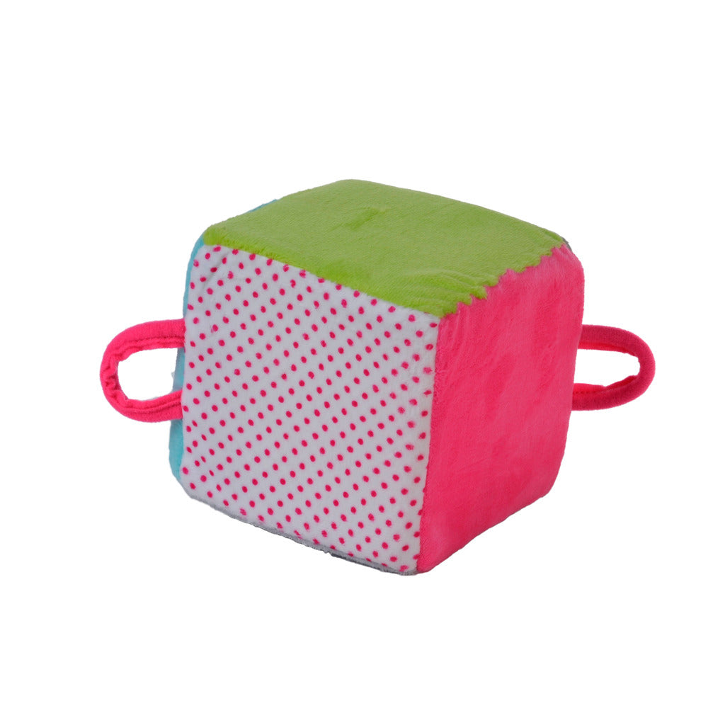Toys Angel Toys Rammelaar Kubus avec Bellje 11 cm