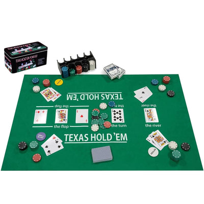 Set de poker complet Engelhart avec 200 jetons