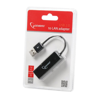 Gembird Gembird Gmb Adapter USB2.0 -> UTP RJ45