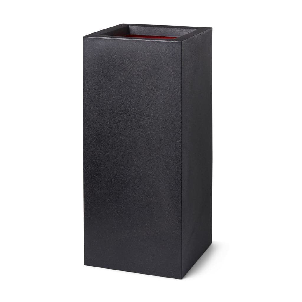 Capi Capi Planter Urban lisse rectangular 36x79 cm noir
