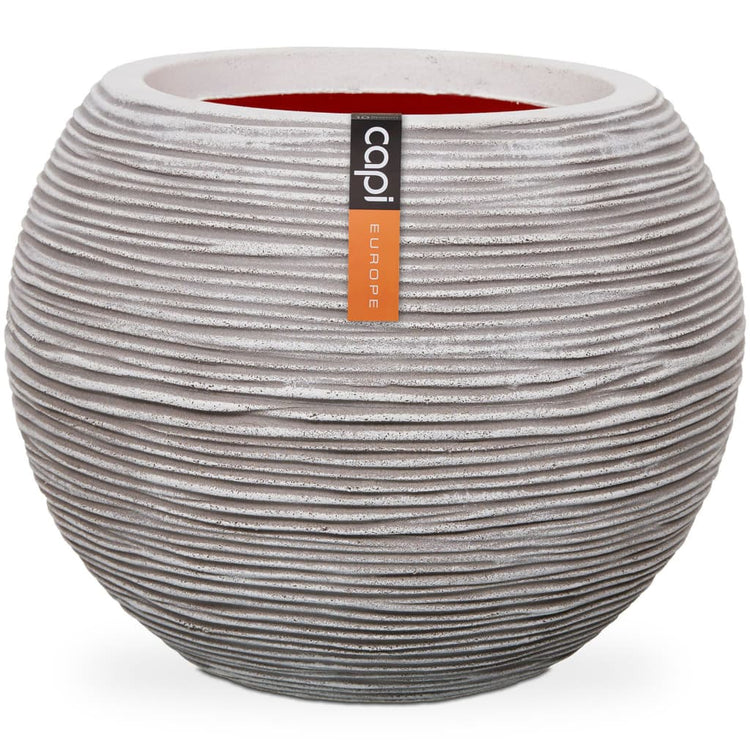 Capi Capi Flowerpot Nature CIB SPHÉRIQUE 40X32 CM IVORY -COLORED KOFI270
