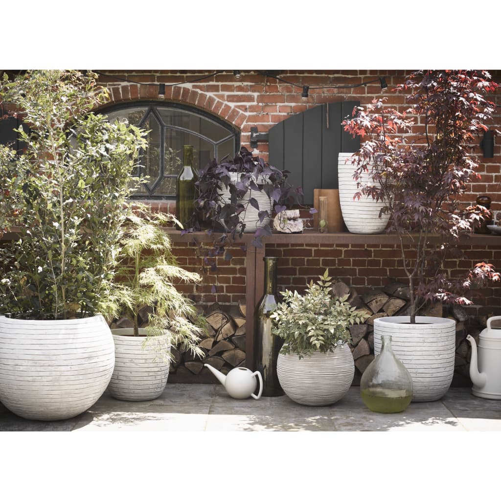 Capi Capi Flowerpot Nature CIB SPHÉRIQUE 40X32 CM IVORY -COLORED KOFI270