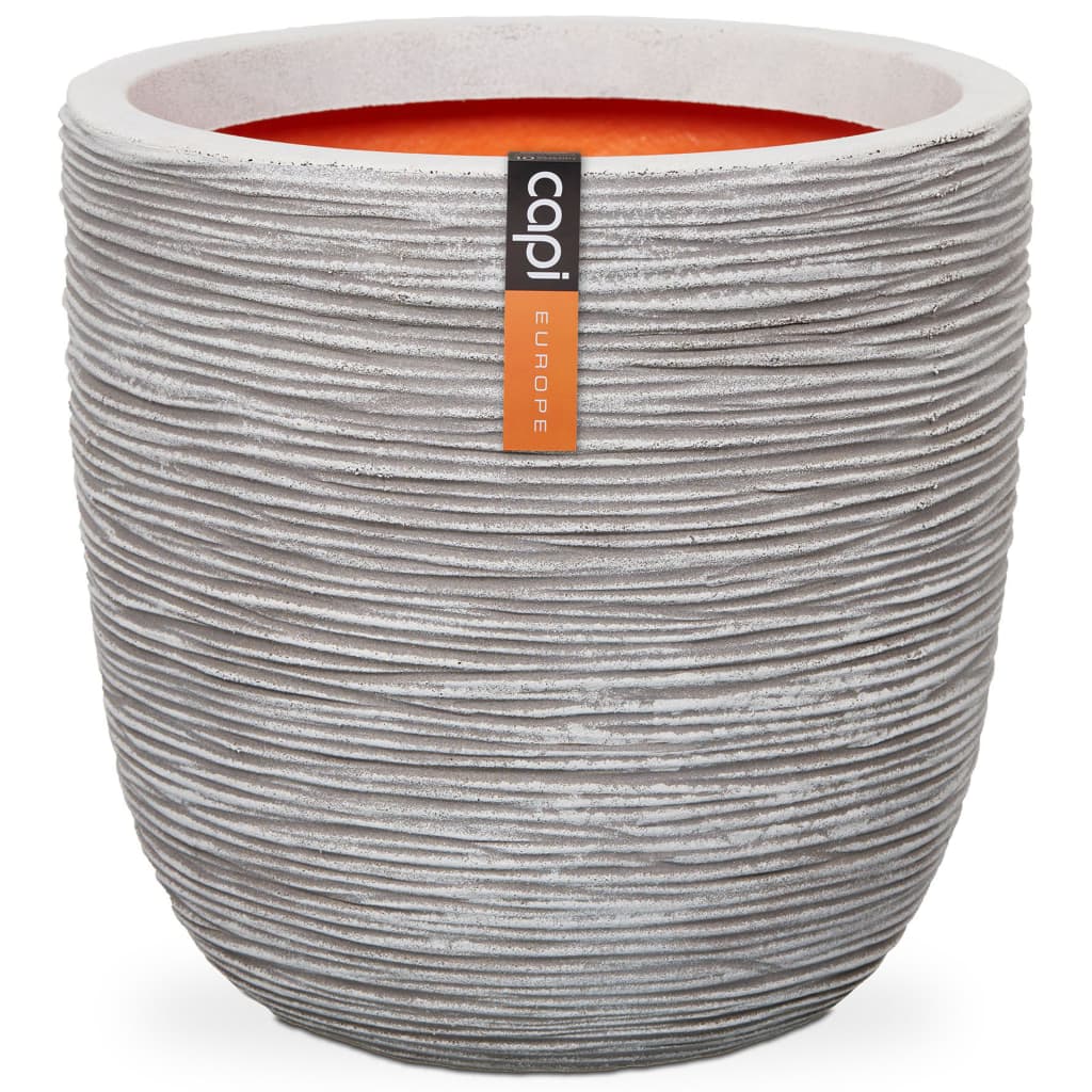 Capi Capi Flowerpot Nature Rib 35x34 cm Ivory -colore Kofi932