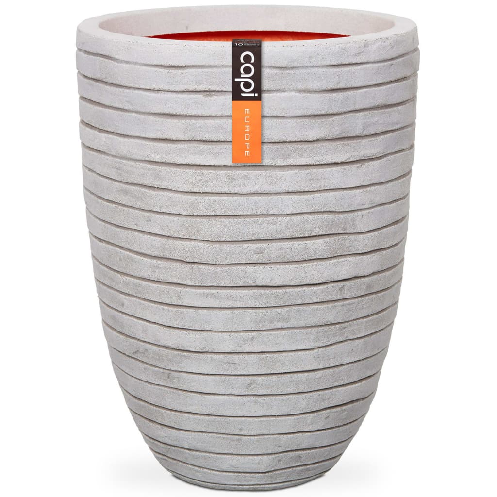 Capi Capi Flowerpot Nature Row Elegant Low 46x58 cm Ivory -Colored Krwi783