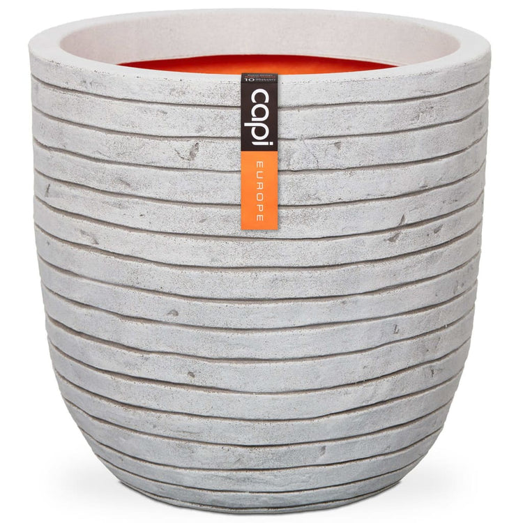 Capi Capi Flowerpot Nature Row 35x34 cm Ivory -colored krwi932