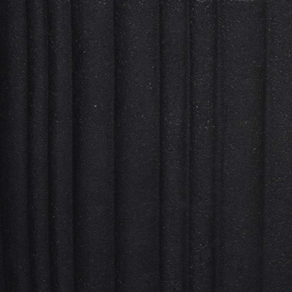 Capi Capi Flowerpot tube urbain élégant bas 46x58 cm Black Kblt783