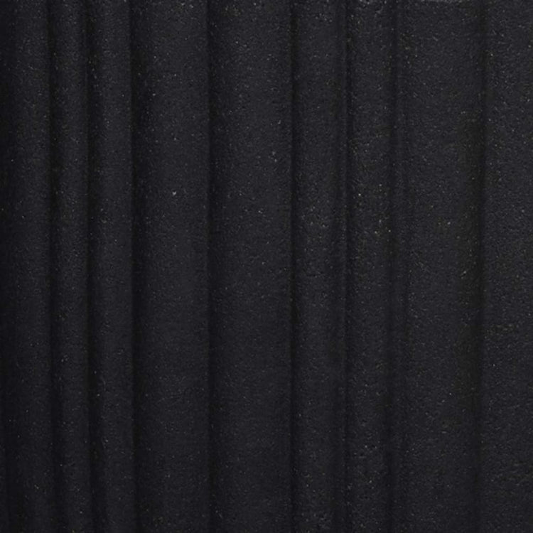 Capi Capi Flowerpot tube urbain élégant bas 46x58 cm Black Kblt783