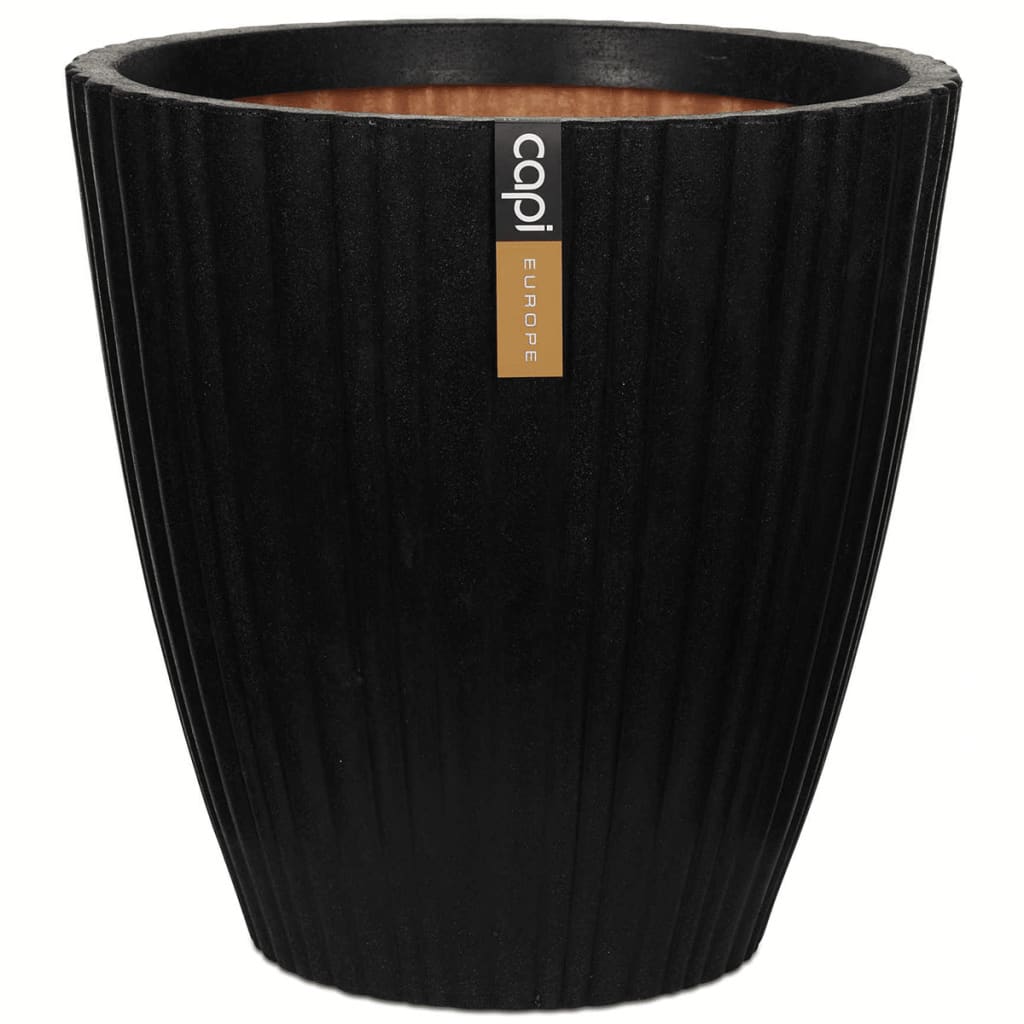 Capi Capi Flowerpot Urban Tube Taps 55x52 cm Black Kblt802