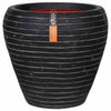 Capi Capi Flowerpot Nature Row Taps 42x38 cm anthracite pkrwz362