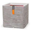 Capi Capi Planter Nature Rib Square 50x50 cm coloré ivoire
