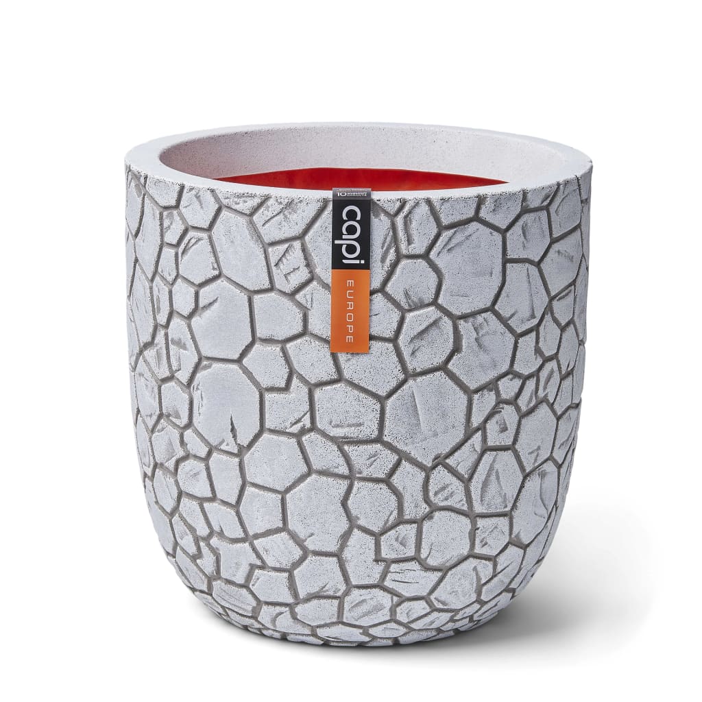 Capi Capi Flowerpot Argile sphérique 43x41 cm ivoire -colored
