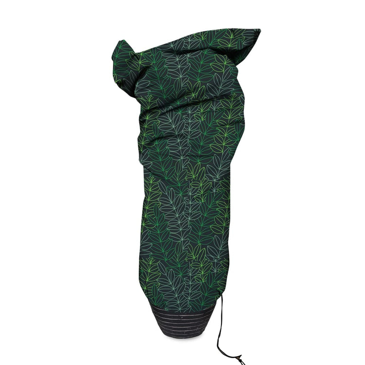 Capi Capi Plant Cover Small 75x150 cm Print noir et vert