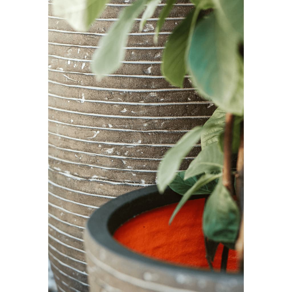 Capi Capi Flowerpot Nature Row Square 40x40x40 cm Green d'olive