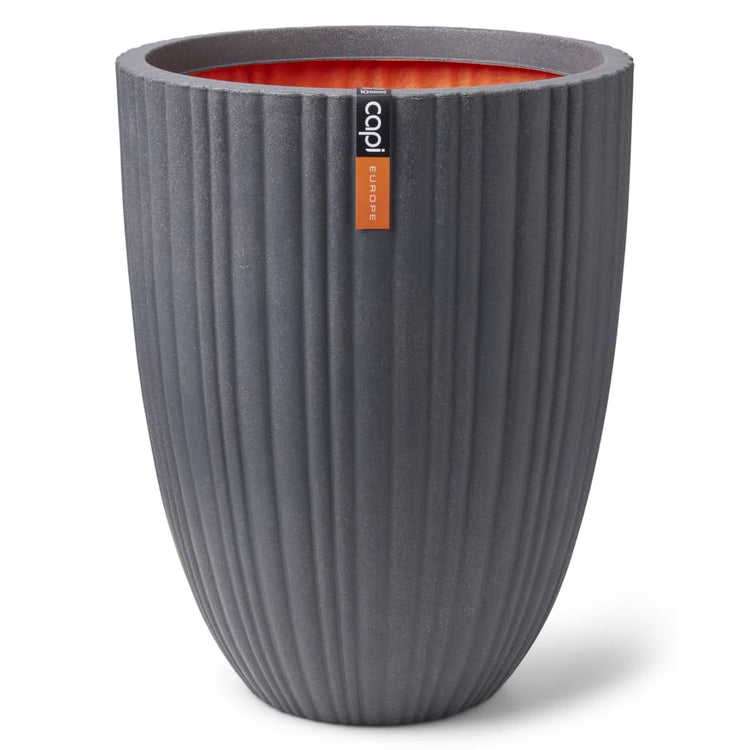 Capi Capi Flowerpot tube urbain couche élégante 46x58 cm gris foncé