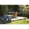 Capi Capi Flowerpot tube urbain couche élégante 46x58 cm gris foncé