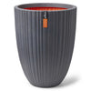 Capi Capi Flowerpot Tube urbain Couche élégante 55x73 cm Gris foncé