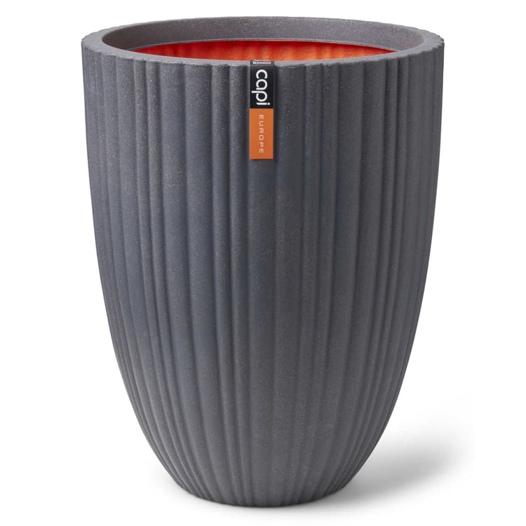 Capi Capi Flowerpot Tube urbain Couche élégante 55x73 cm Gris foncé