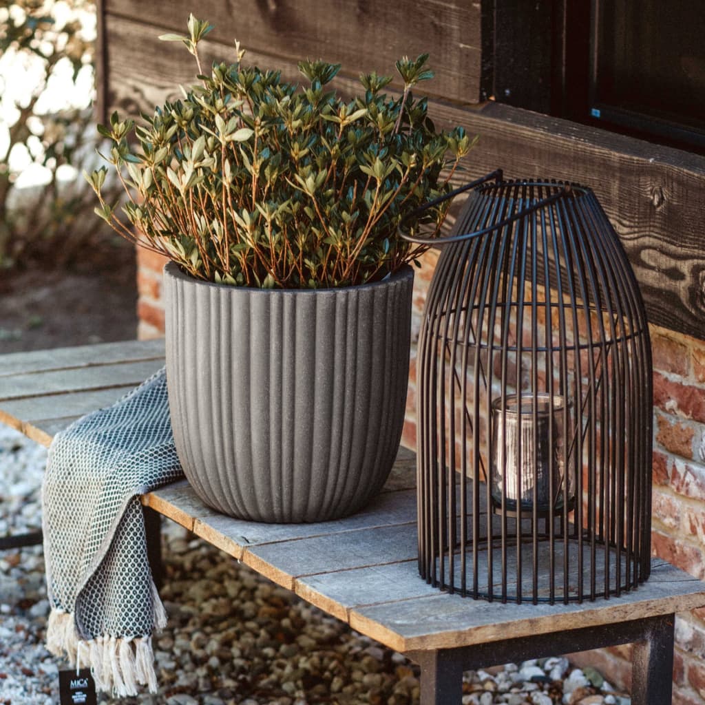 Capi Capi Planter Tube urbain 35x34 cm gris foncé