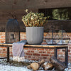 Capi Capi Planter Tube urbain 35x34 cm gris foncé