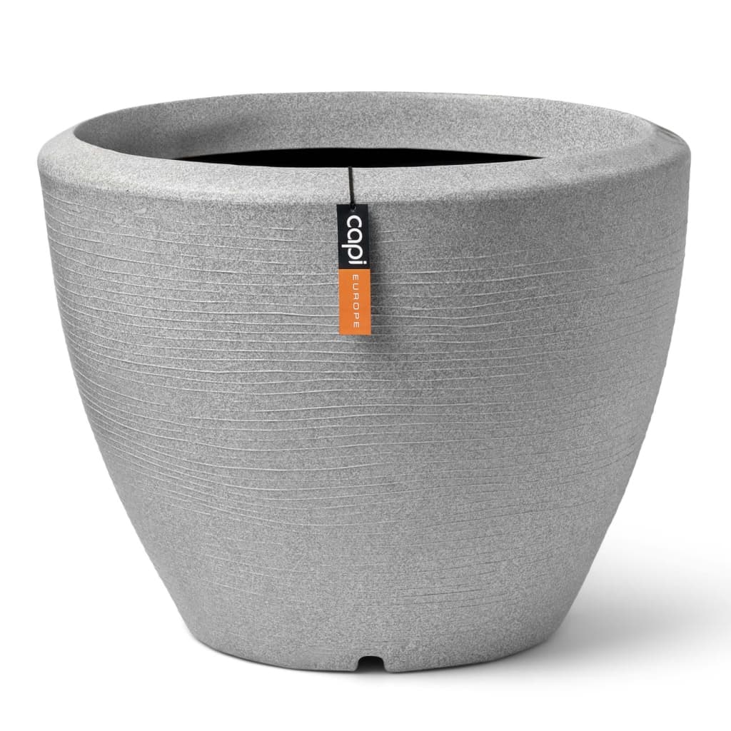 Capi Capi Flowerpot Arc Granite Conine-bas Low 34x25 cm Couleurs d'ivoire