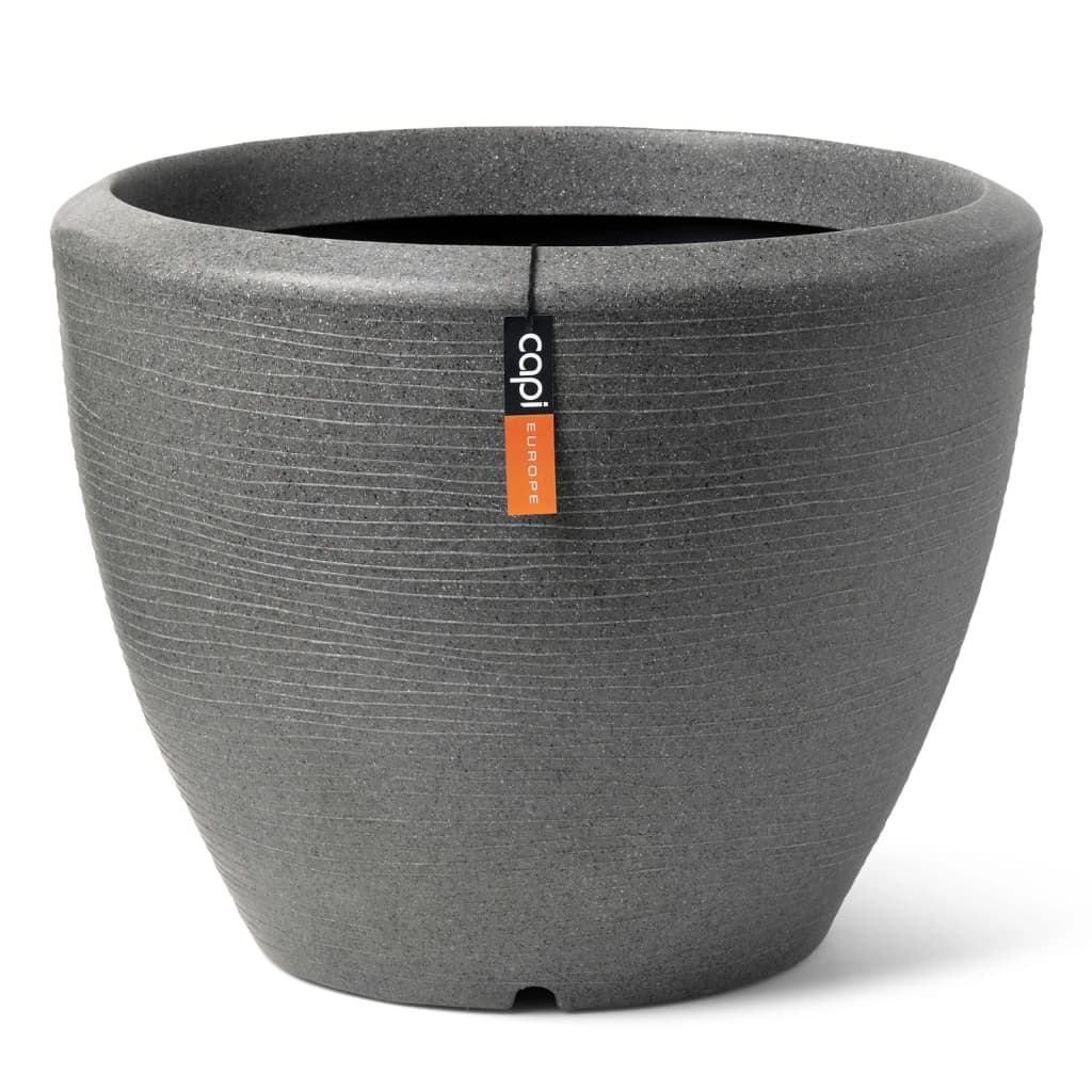 Capi Capi Flowerpot Arc Granite Conile faible 34x25 cm anthracite -colored