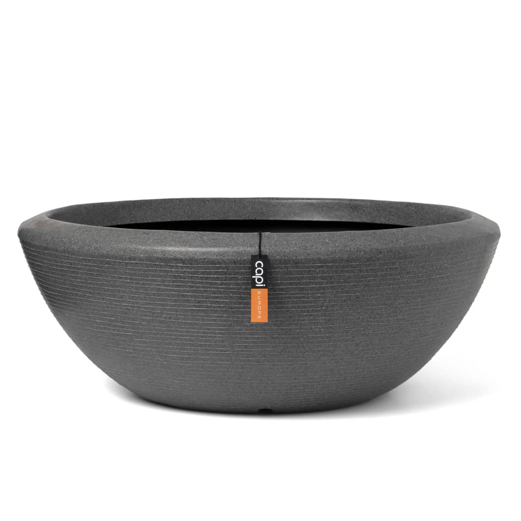 Capi Capi Flowerpot Arc Granite Couche 61x25 cm anthracite -colored