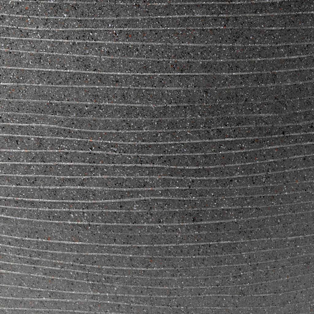 Capi Capi Flowerpot Arc Granite Couche 61x25 cm anthracite -colored