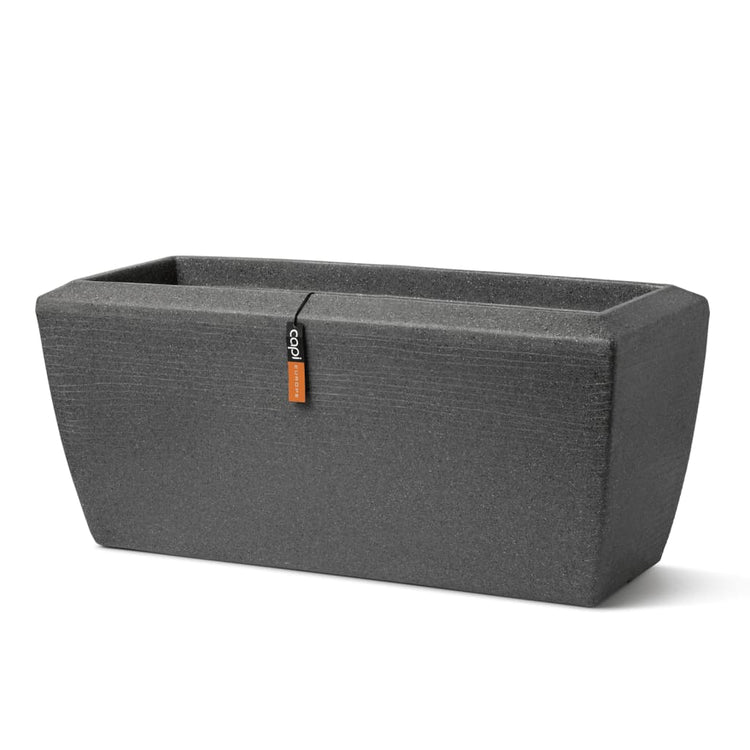 Capi Capi Planter Arc Granite Rectangulaire 90x35x40 cm anthracite -colored