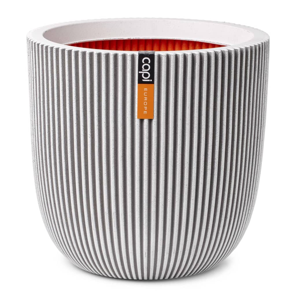 Capi Capi Flowerpot Groove 43x41 cm coloré ivoire