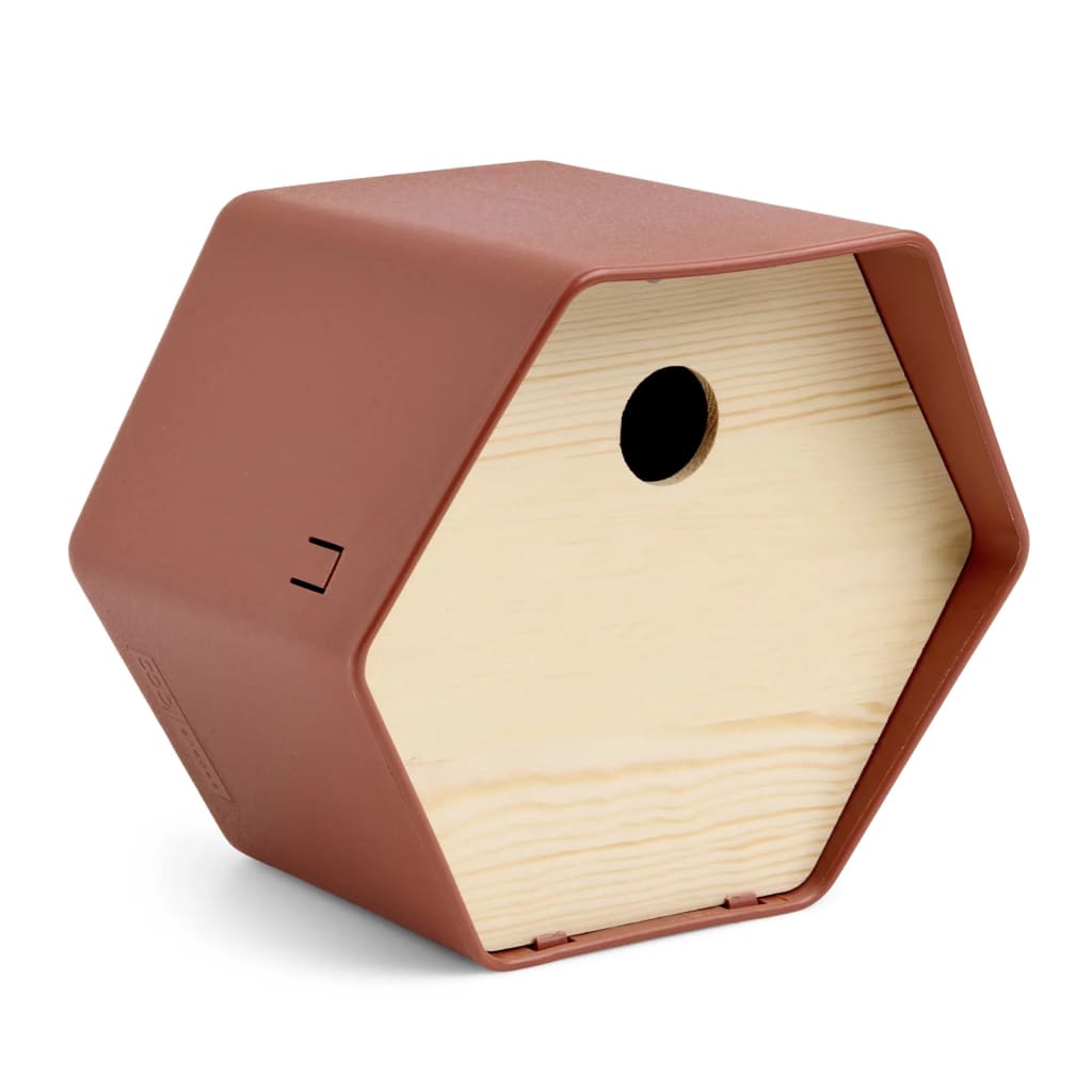 Capi Capi Vogelhuisje Hive 1 trou rond 19x23x20 cm brun