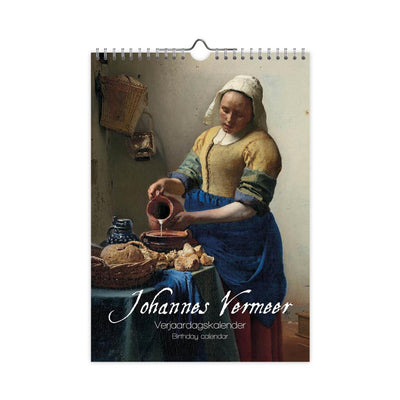 Calendrier d'anniversaire Comello Johannes Vermeer a4