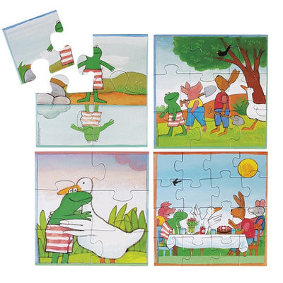 Le monde de la grenouille Puzzle, 4in1