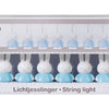 Guirlande lumineuse Miffy bleue.