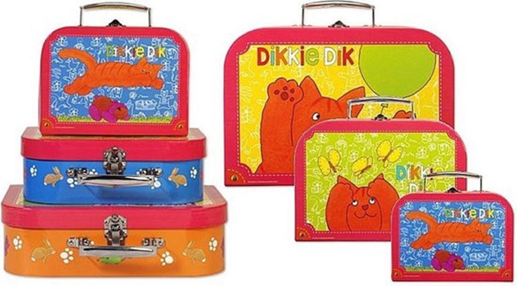 Bambolino Toys Bambolino 3 pièces à bagages Dikkie Dik