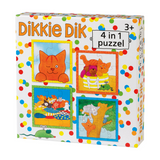 Dikkie Dik Puzzle, 4in1 - afbeelding 1