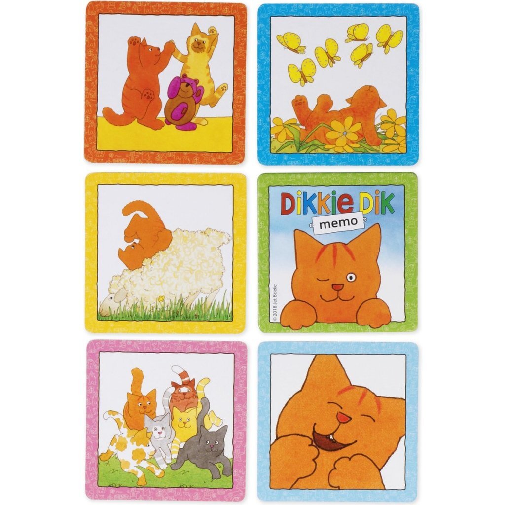 Toys Bambolino Dikkie Dik Memospel