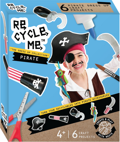 Re-cycle-me™ re-cycle-me craft set déguisement de pirate
