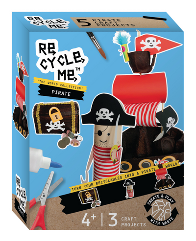 Re-cycle-me™ ensemble de loisirs créatifs Re-cycle-me monde des pirates