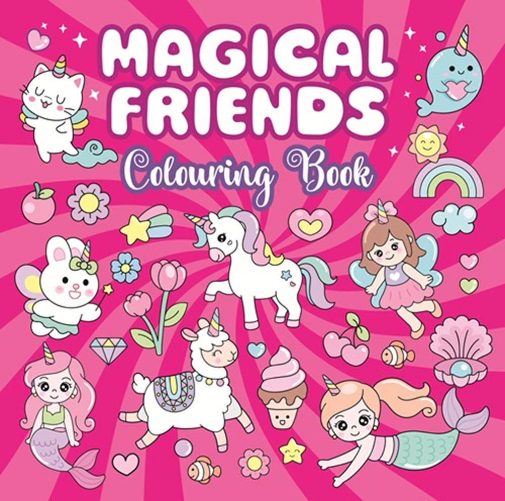 Cosy 2 : livre de coloriage amis 12 pcs 4 as